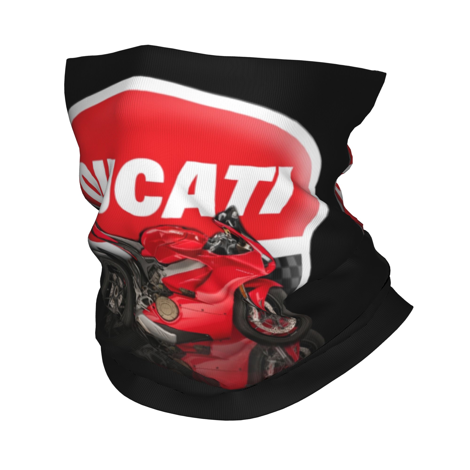 Neck Gaiter Face Cover - Bandana da Corsa Personalizzata Ducati, Scaldacollo
