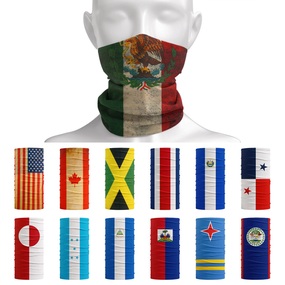 Bandiera nazionale dell'Americ - Neck Gaiter Face Cover recensione e prezzo