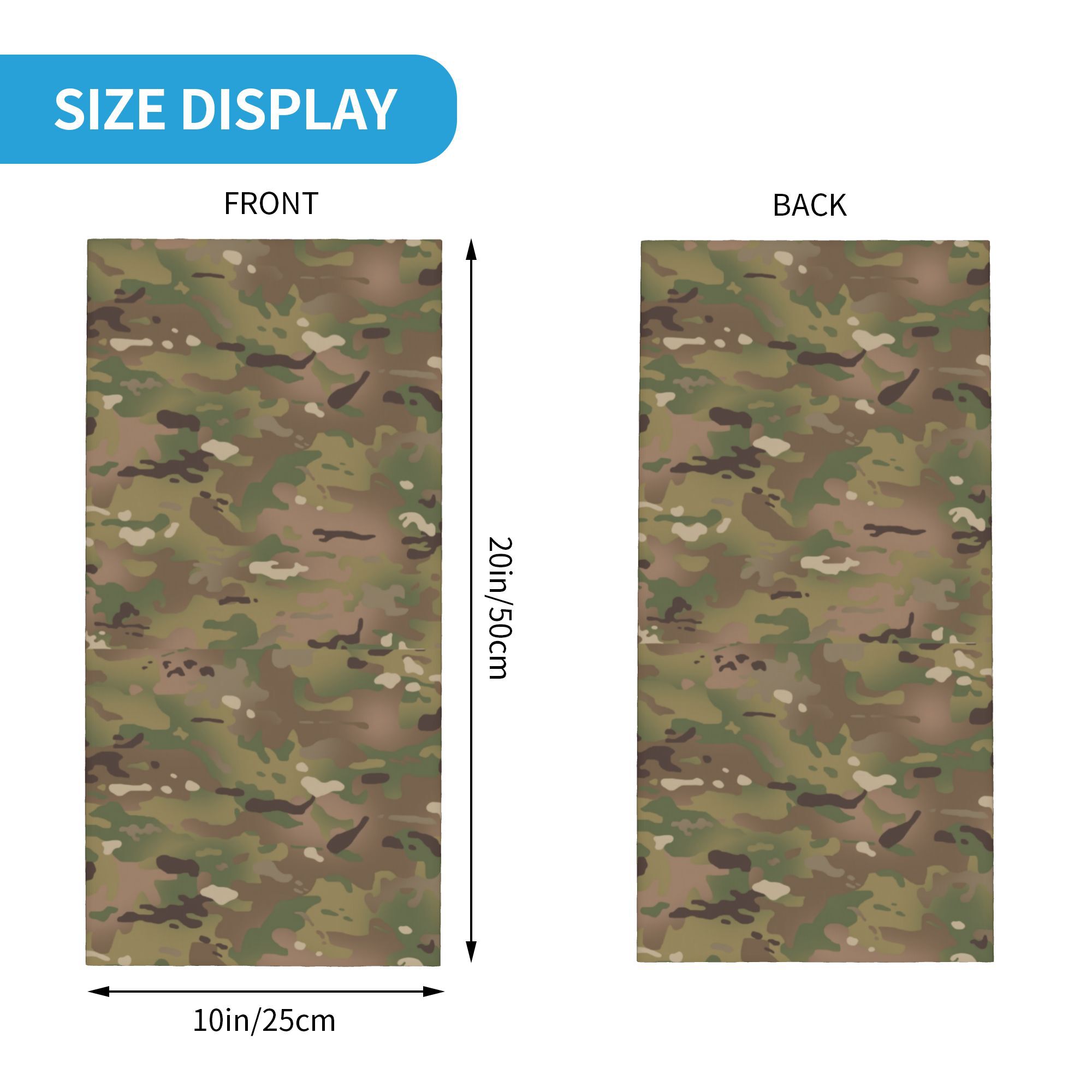 Scaldacollo Bandana con motivo - Neck Gaiter Face Cover recensione e prezzo