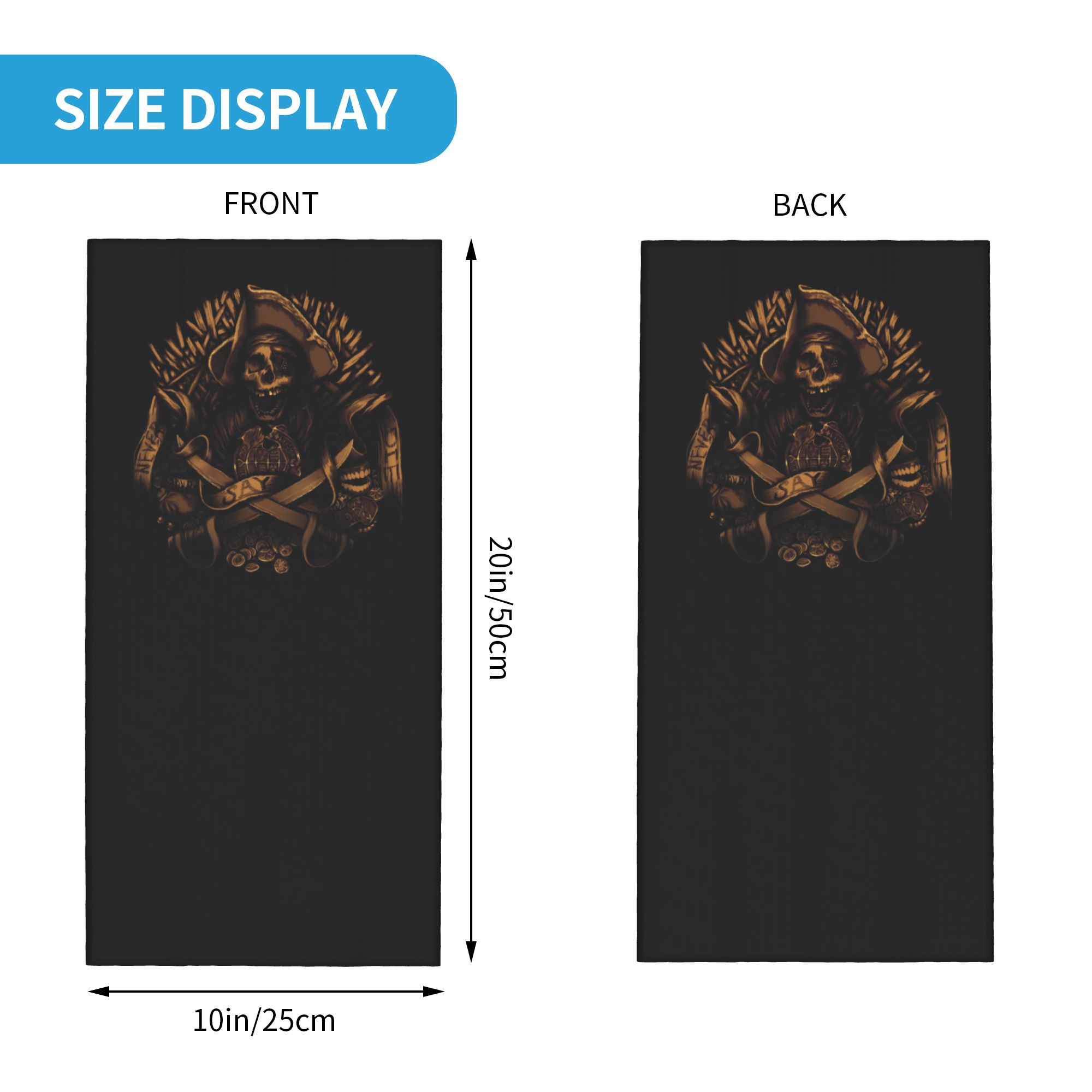 Scaldacollo Bandana Personaliz - Neck Gaiter Face Cover recensione e prezzo